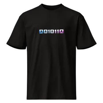 Binary code tee