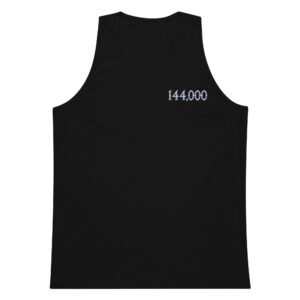 144,000 Light Codes Men’s Premium Tank Top 002