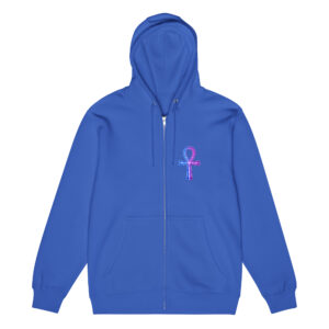 Ankh Neon Premium Zip Hoodie
