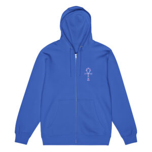 Ankh Light Codes Premium Zip Hoodie