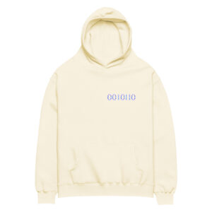 0010110 Light Codes Unisex Oversized Hoodie 003
