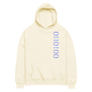 0010110 Light Codes Unisex Oversized Hoodie 001