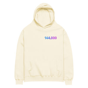 144,000 Neon Oversized Hoodie 002