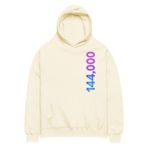 144,000 Neon Oversized Hoodie 001