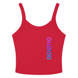 0010110 Neon Women’s Tank Top 001