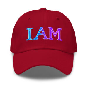 I AM Neon Dad Hat