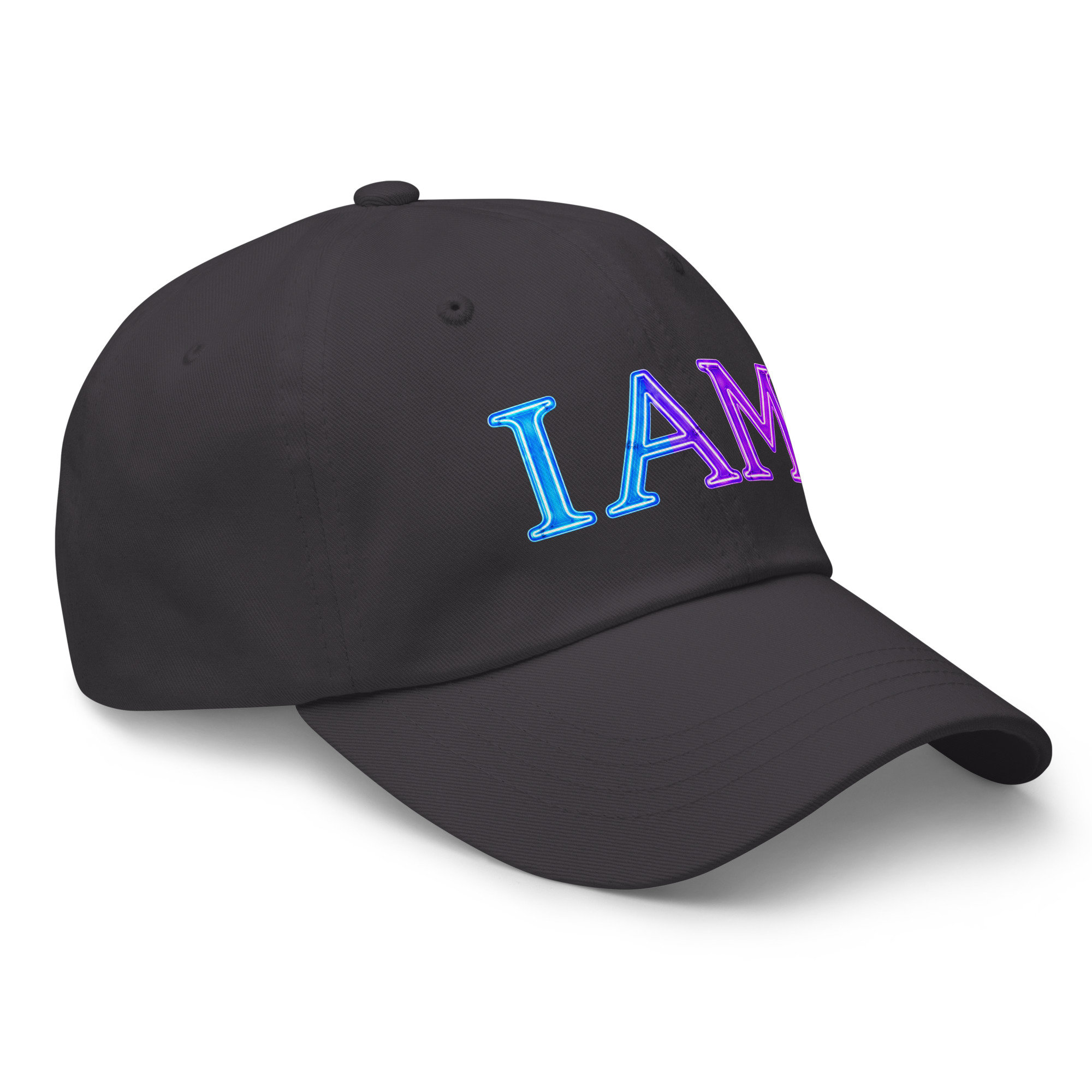 I AM Neon Dad Hat - Image 45