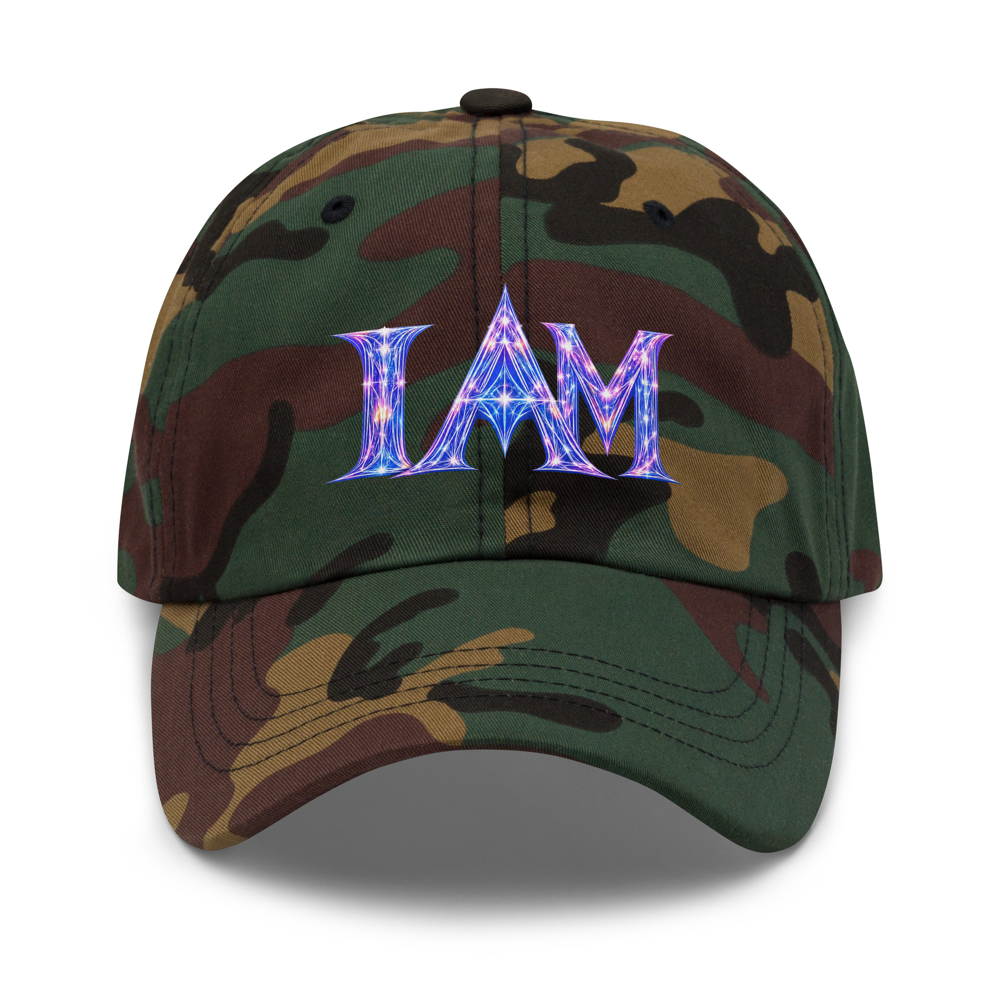 I AM Light Codes Dad Hat - Image 6