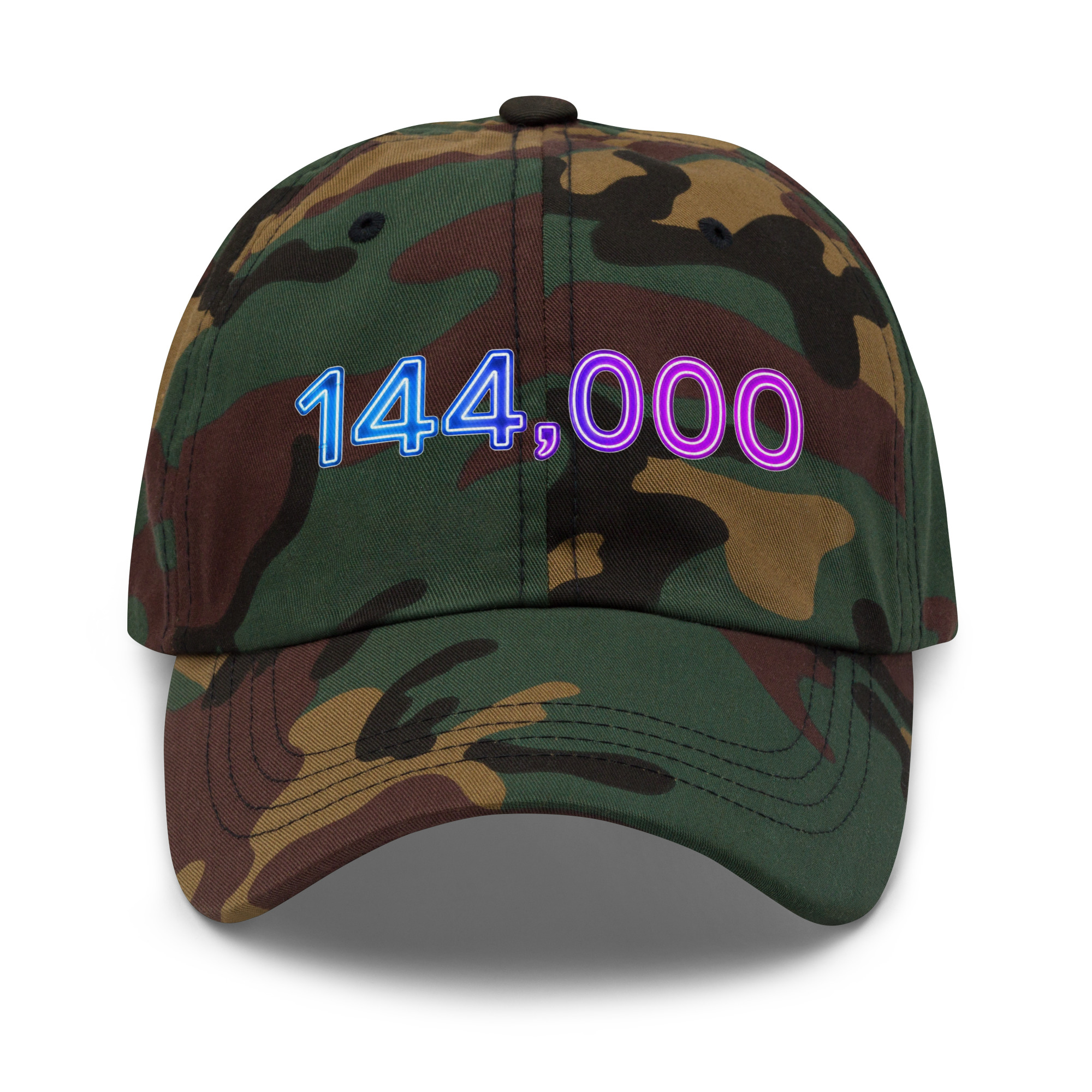 144,000 Neon Dad Hat - Image 6
