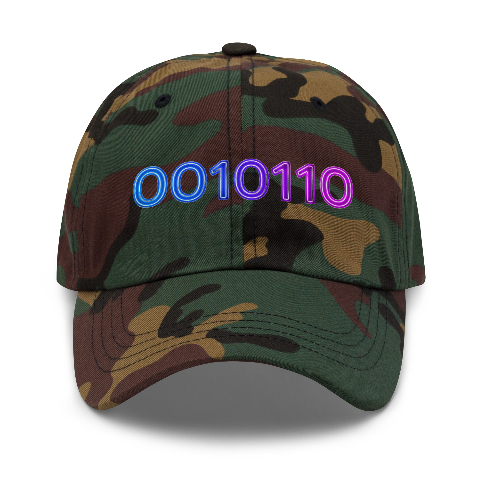 0010110 Neon Dad Hat - Image 6