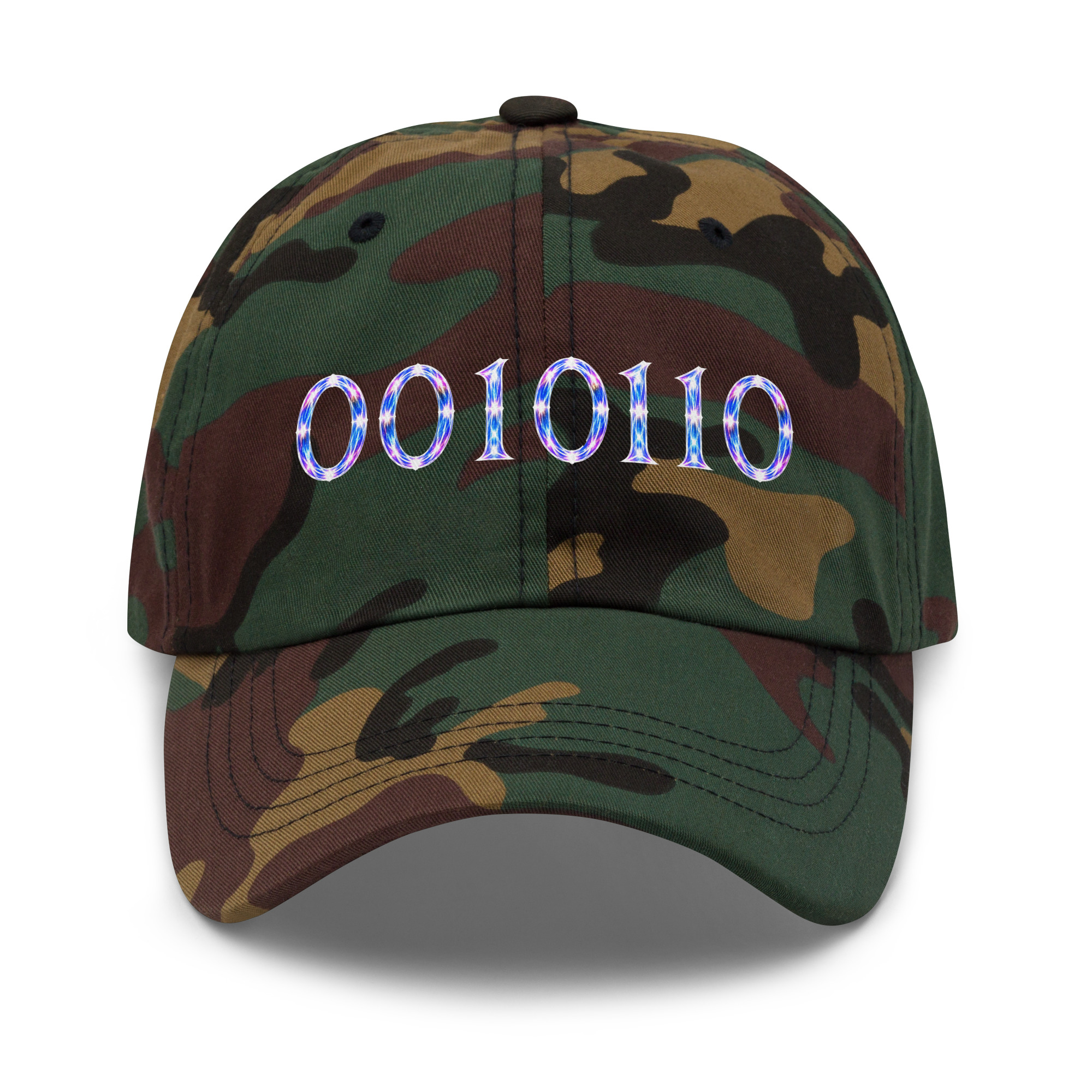 0010110 Light Codes Dad Hat - Image 7