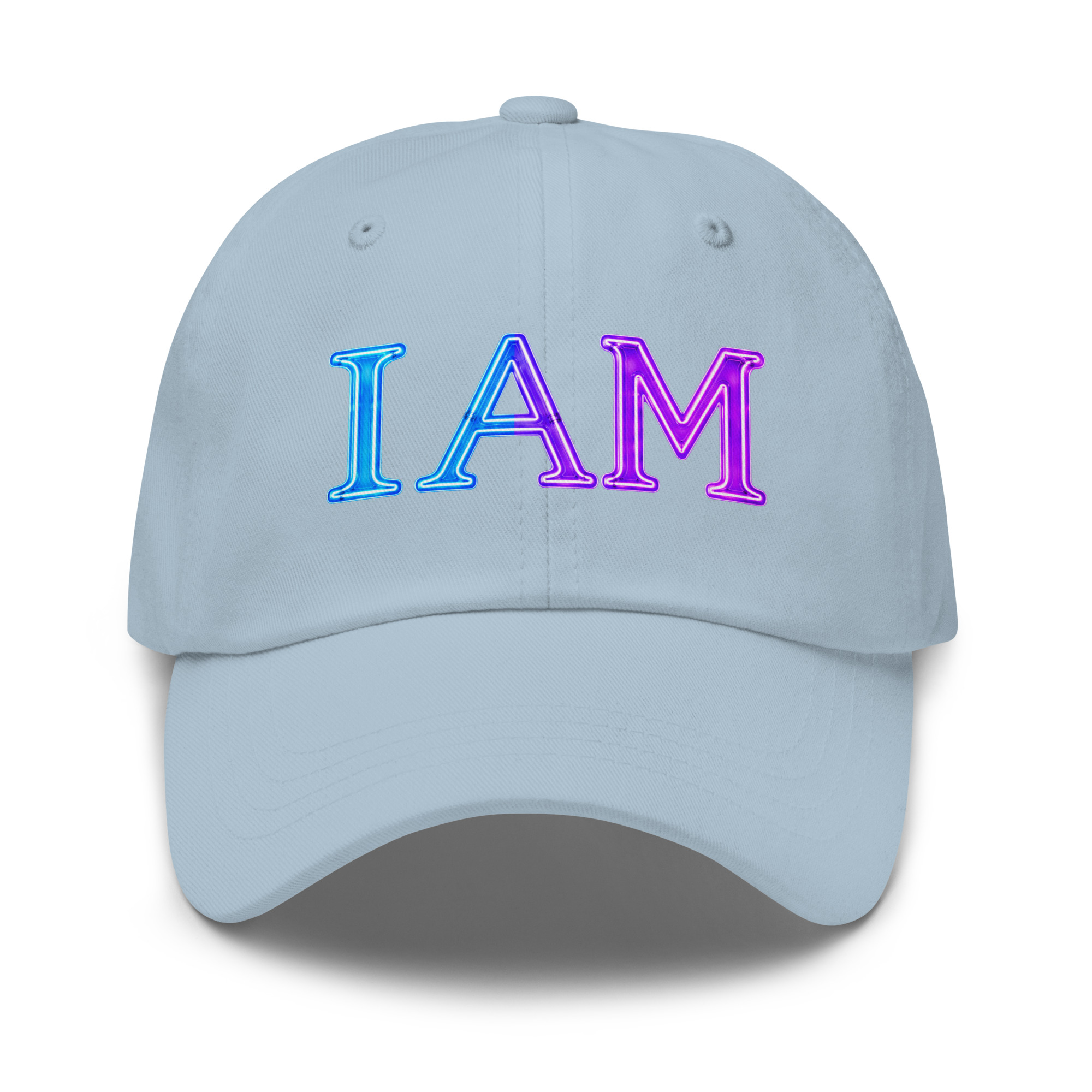 I AM Neon Dad Hat - Image 10