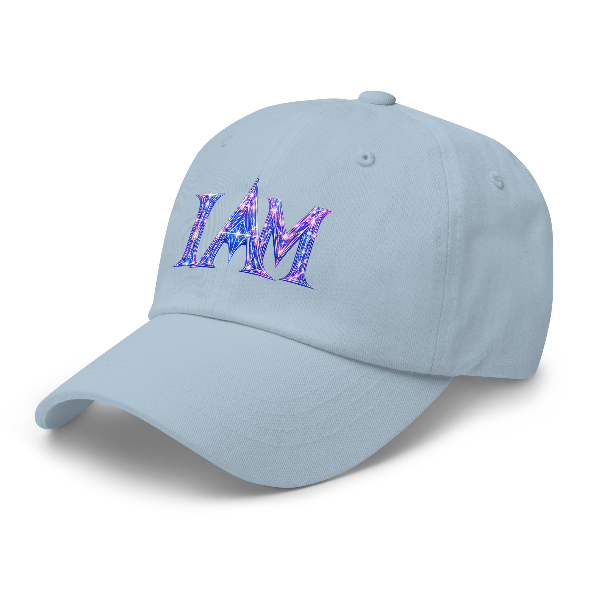 I AM Light Codes Dad Hat - Image 60