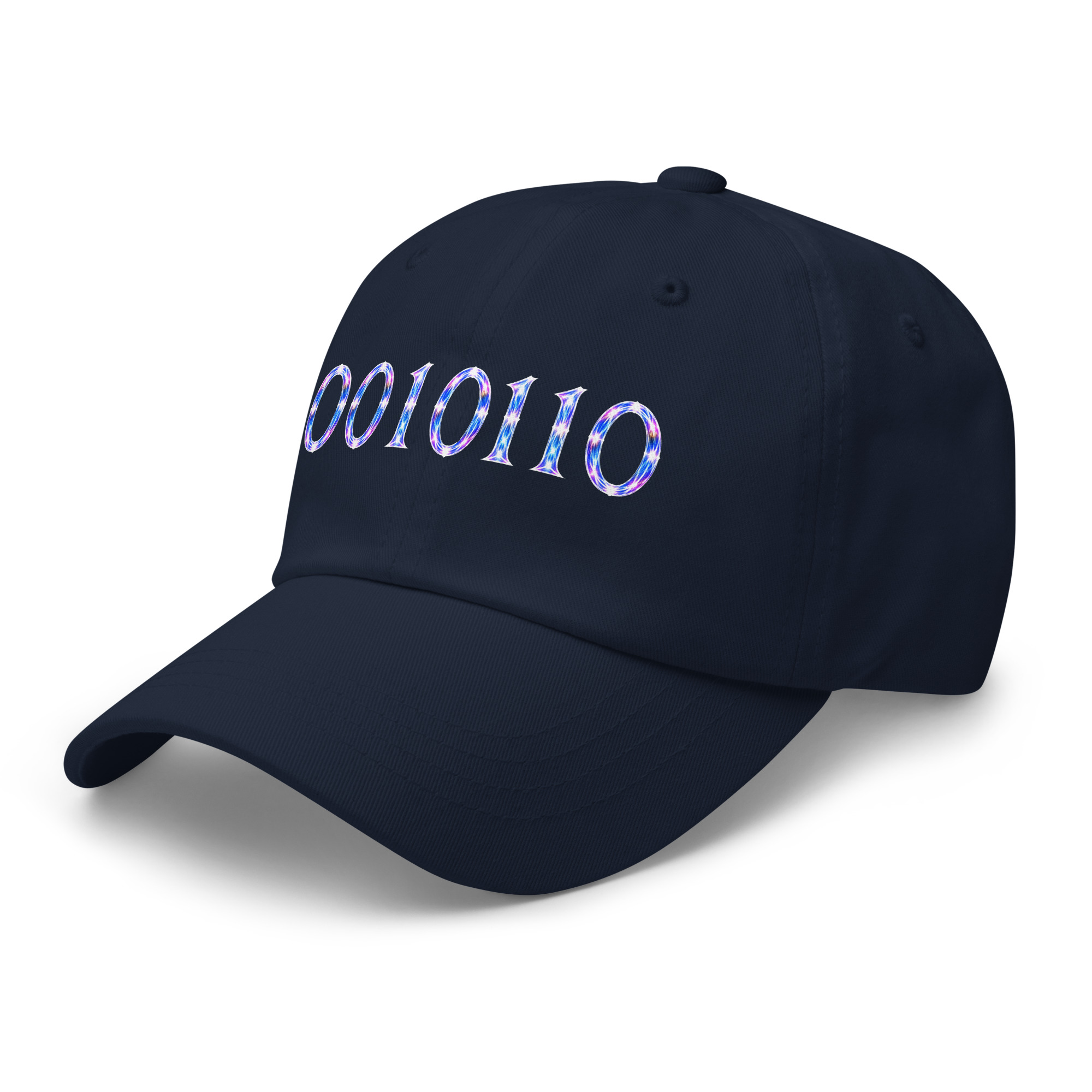 0010110 Light Codes Dad Hat - Image 52
