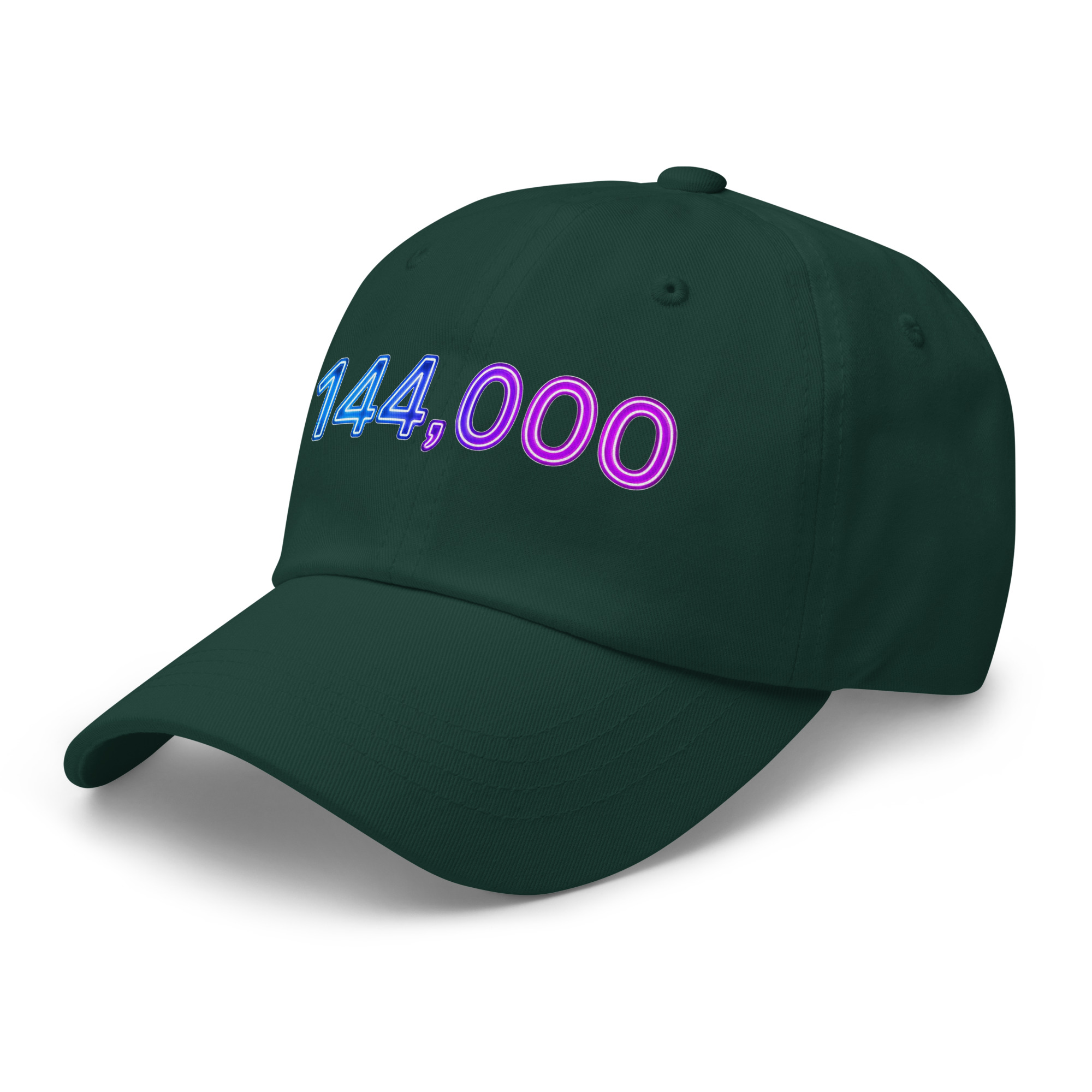 144,000 Neon Dad Hat - Image 53
