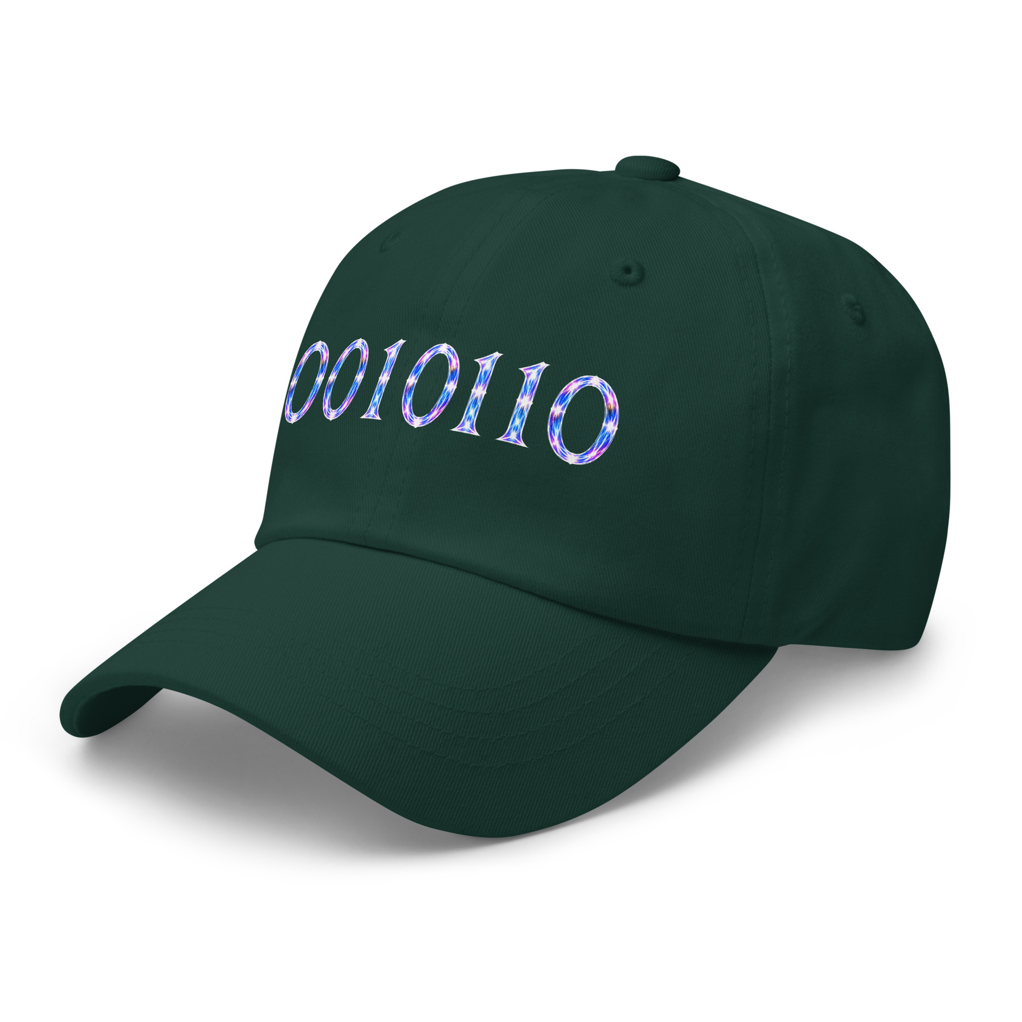 0010110 Light Codes Dad Hat - Image 54