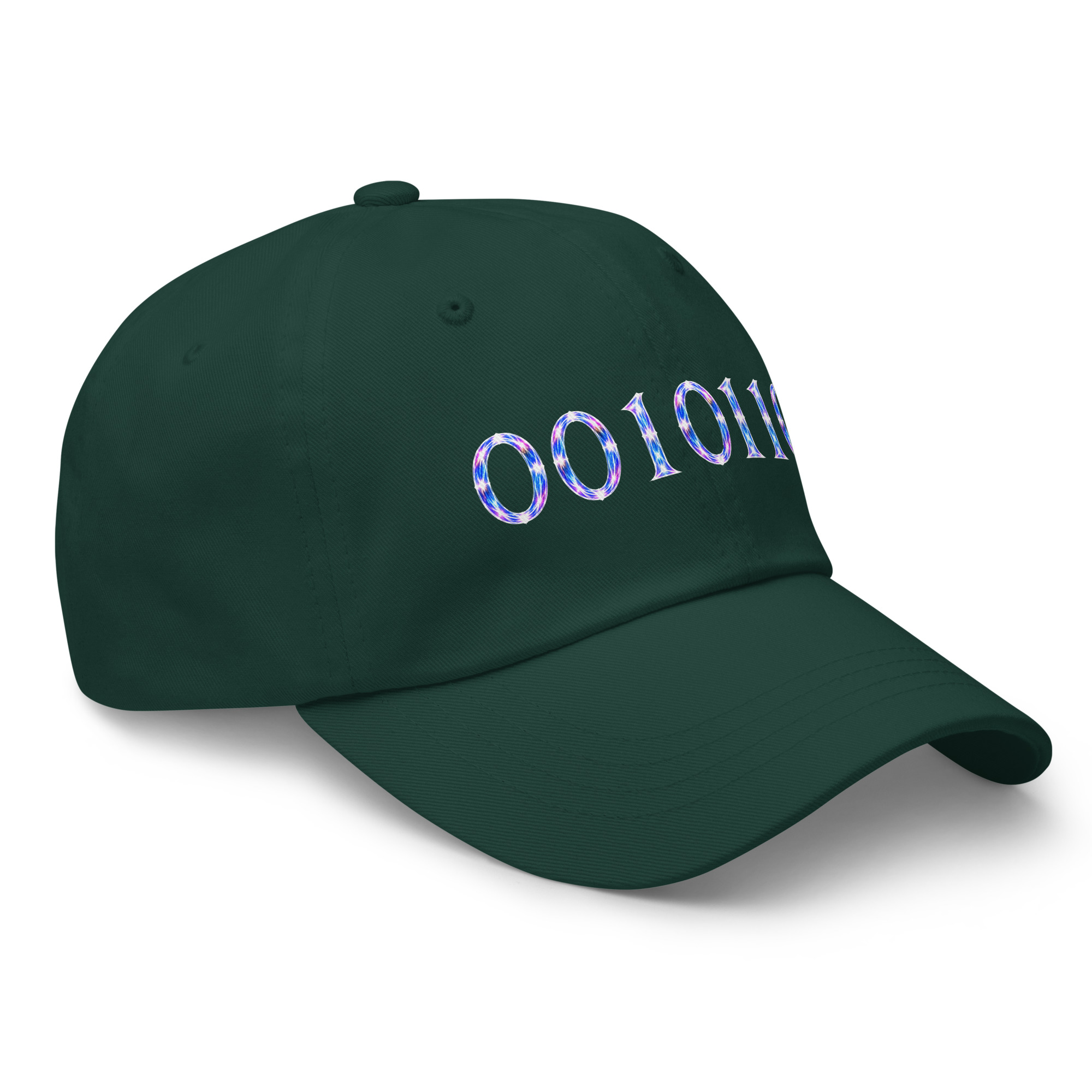 0010110 Light Codes Dad Hat - Image 44
