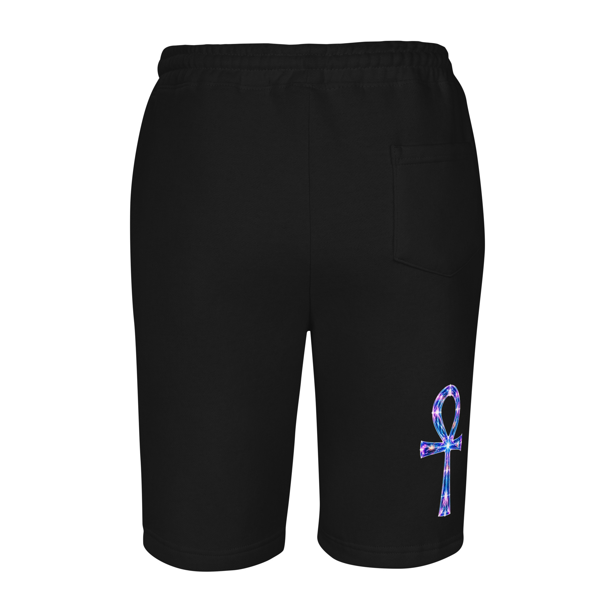 GLCTC1 Light Codes Men's Fleece Shorts 001 - Image 5