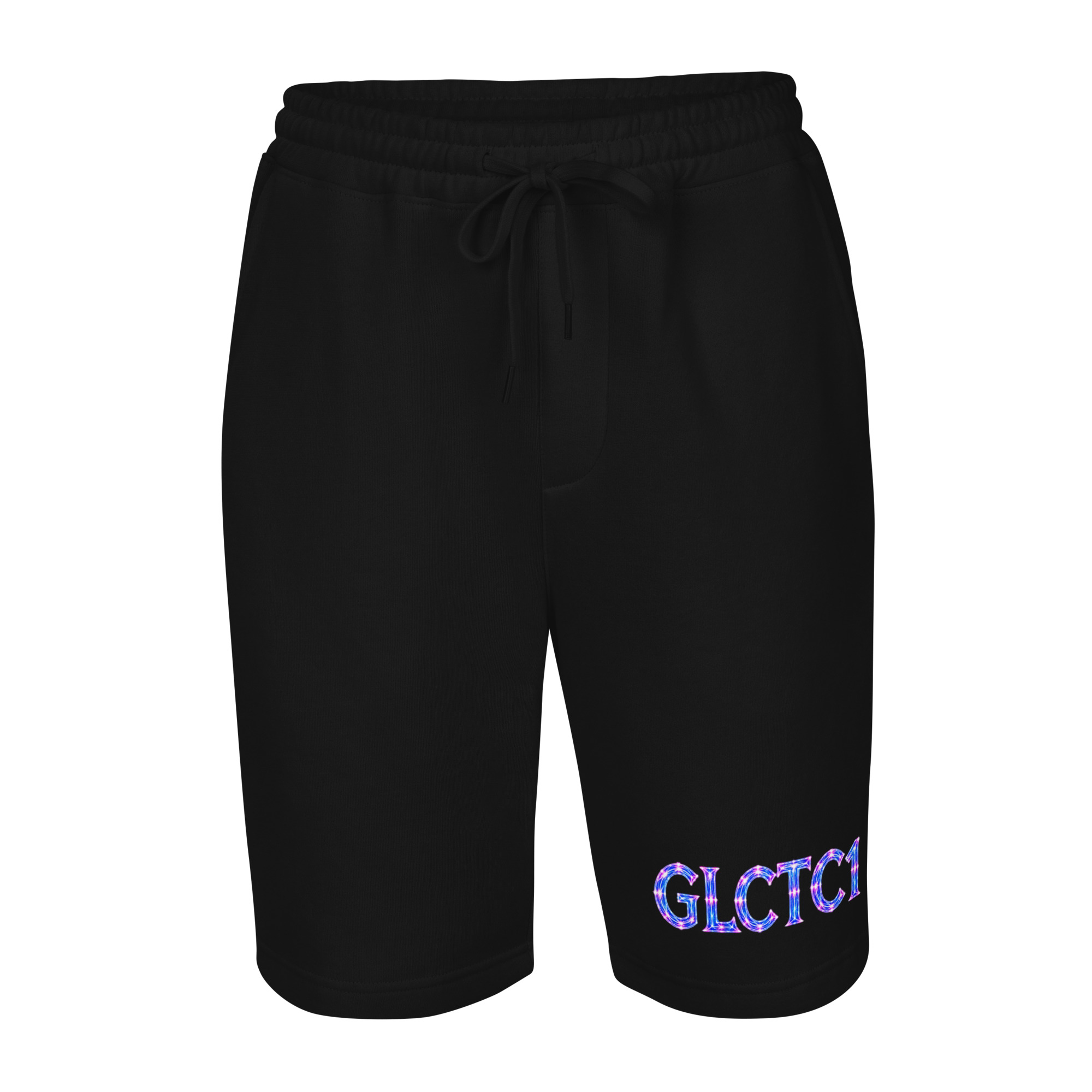 GLCTC1 Light Codes Men's Fleece Shorts 001 - Image 2