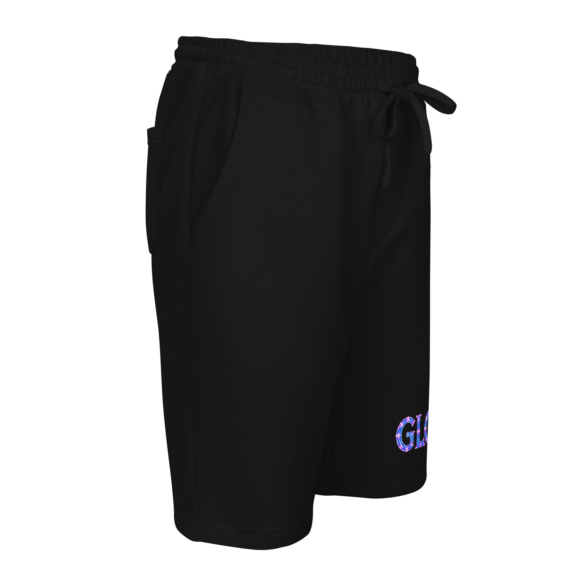 GLCTC1 Light Codes Men's Fleece Shorts 001 - Image 11