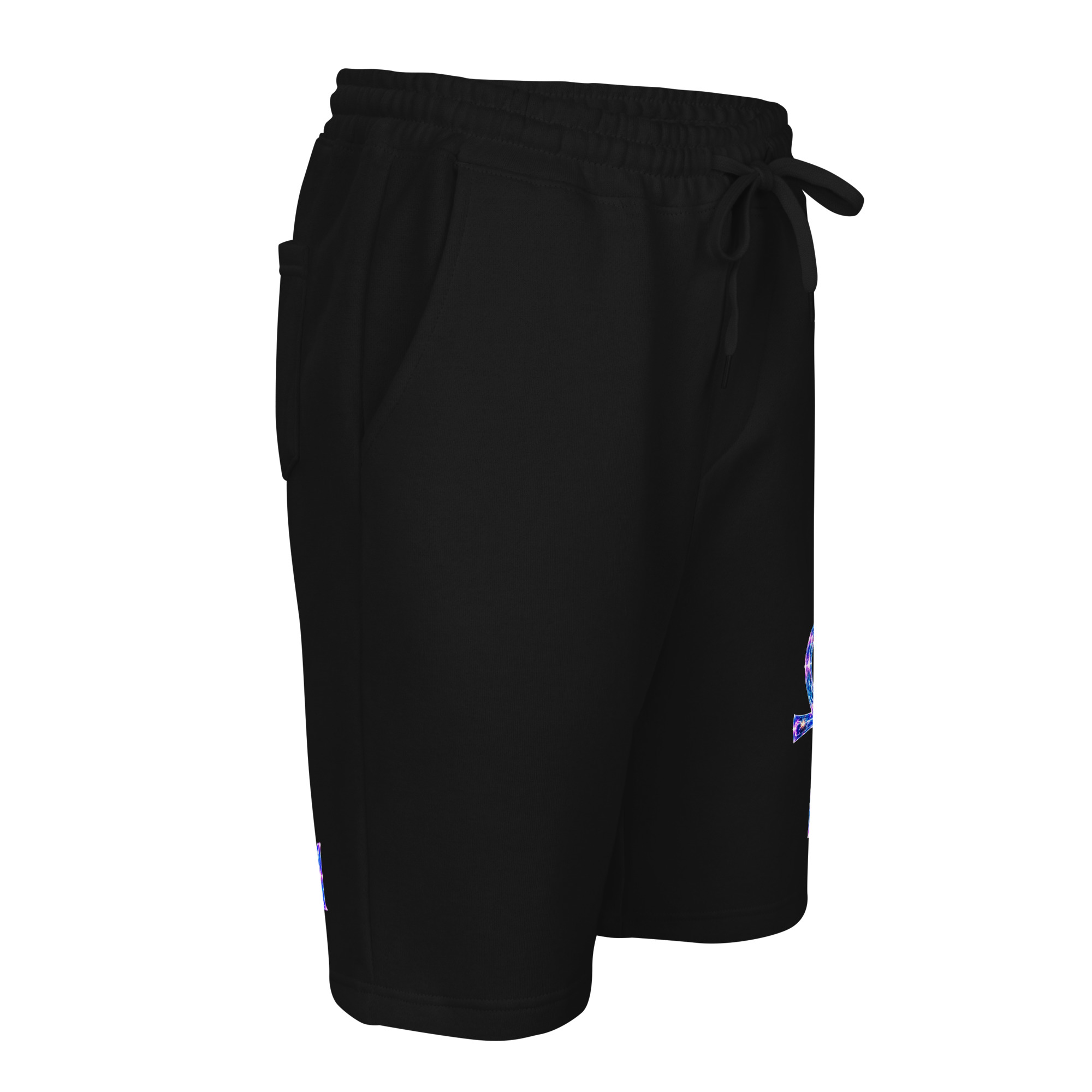 Ankh Light Codes Men's Fleece Shorts 001 - Image 11