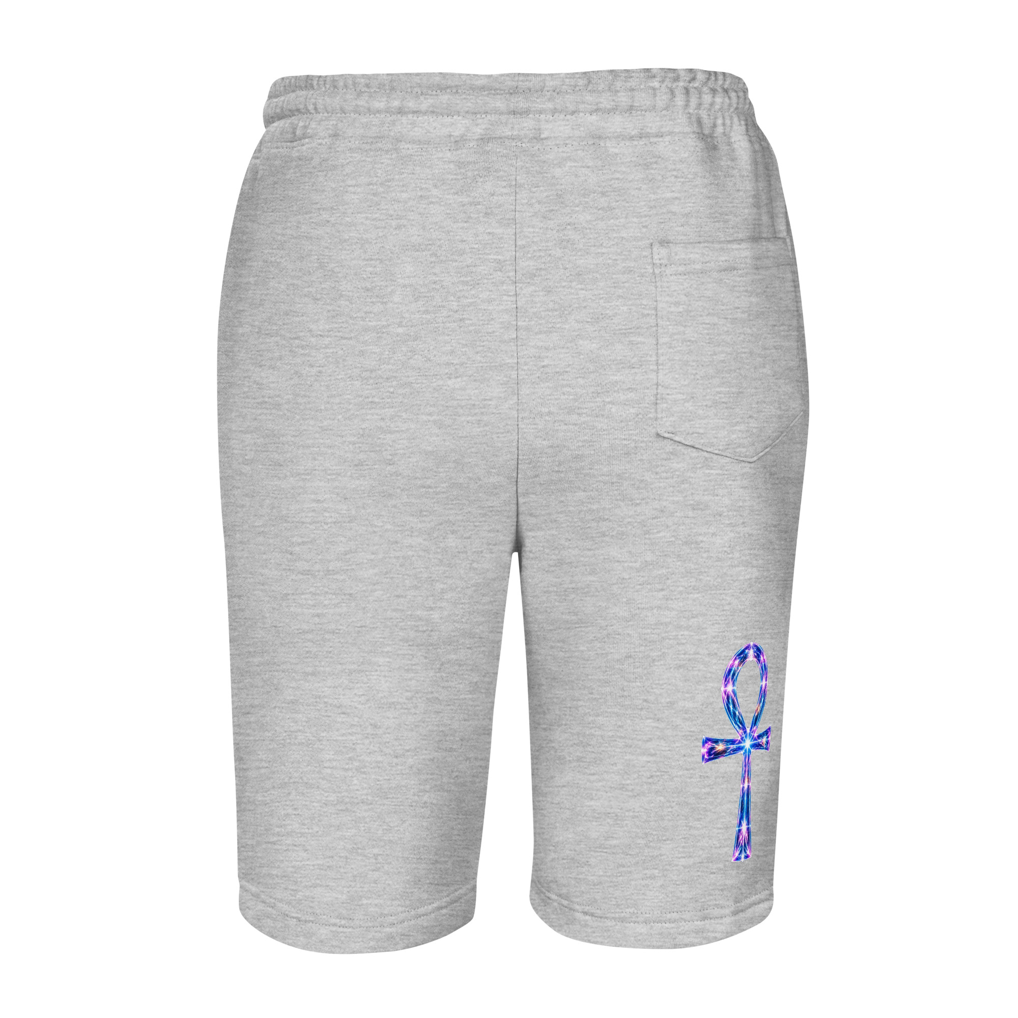 GLCTC1 Light Codes Men's Fleece Shorts 001 - Image 6