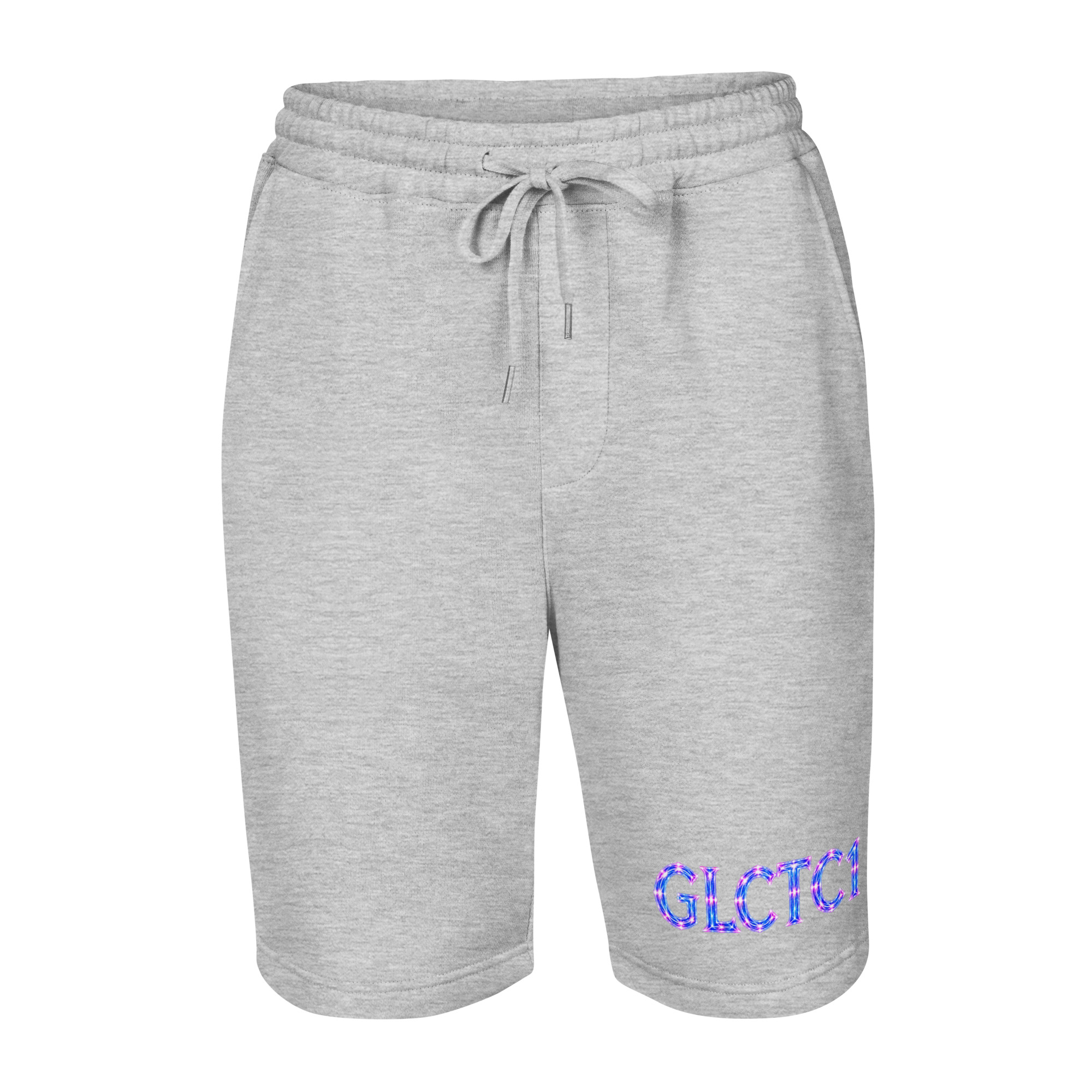 GLCTC1 Light Codes Men's Fleece Shorts 001 - Image 3