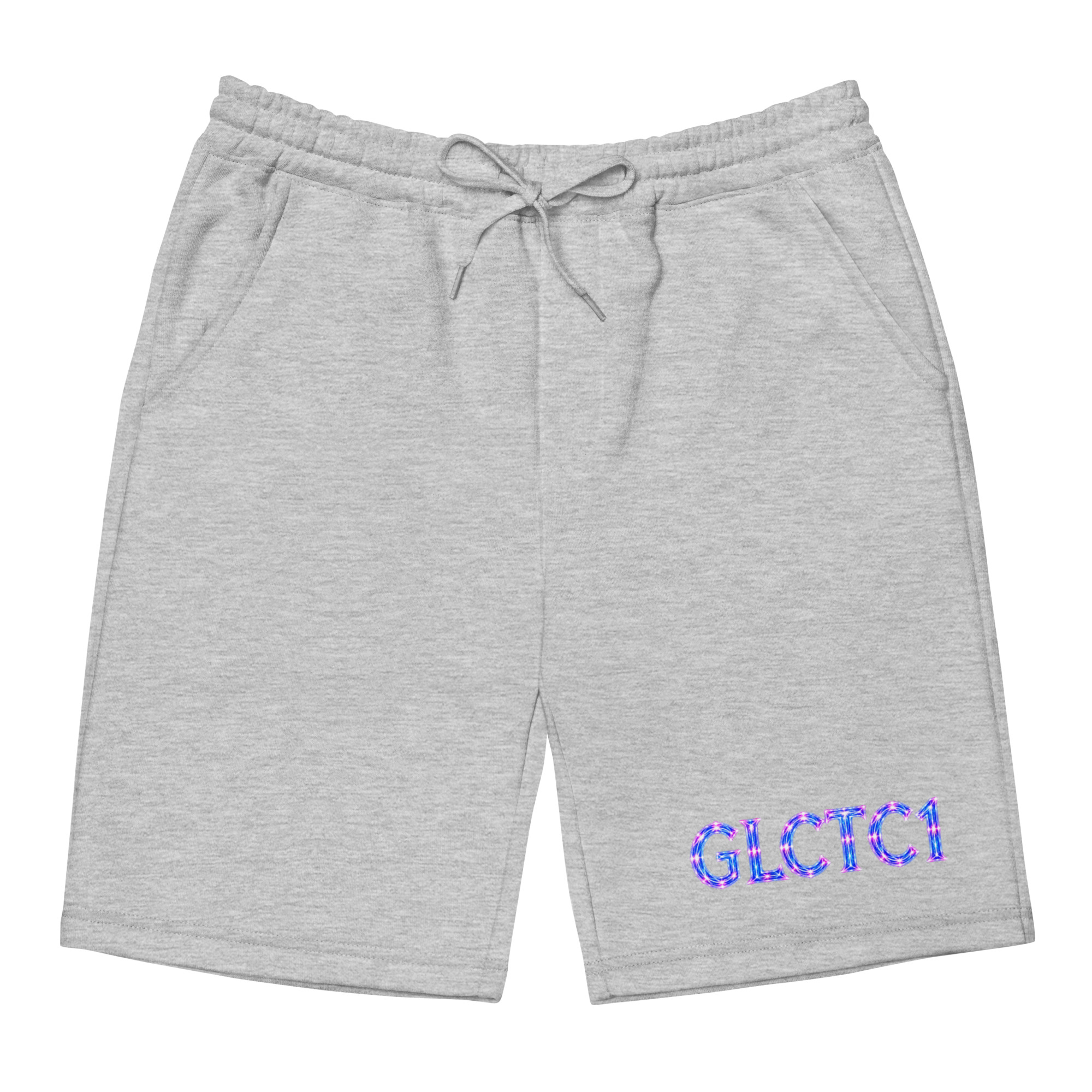 GLCTC1 Light Codes Men's Fleece Shorts 001 - Image 20