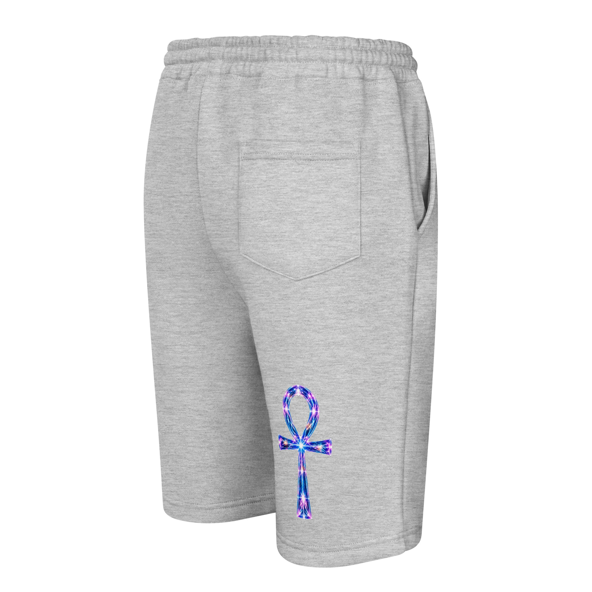 GLCTC1 Light Codes Men's Fleece Shorts 001 - Image 15