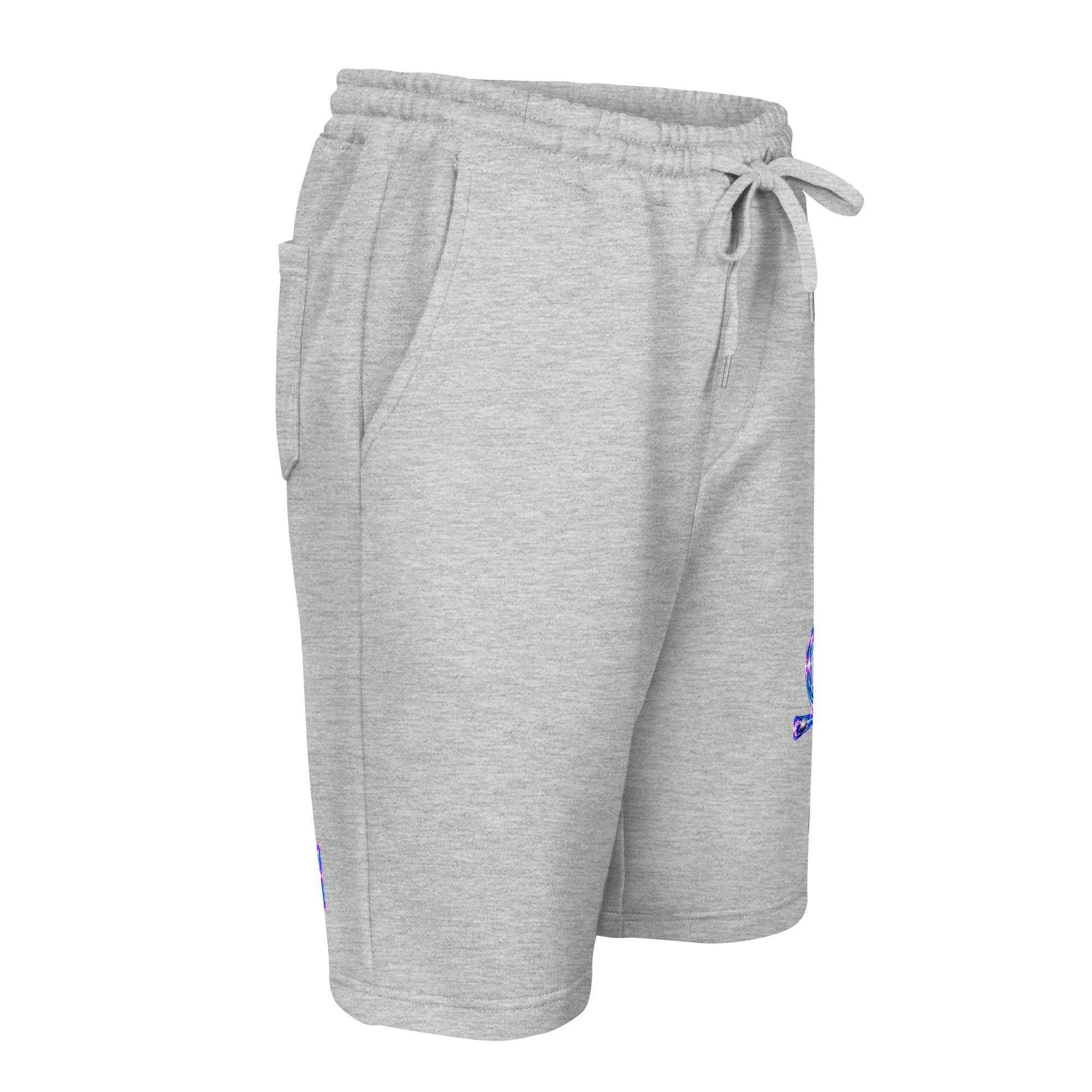Ankh Light Codes Men's Fleece Shorts 001 - Image 12