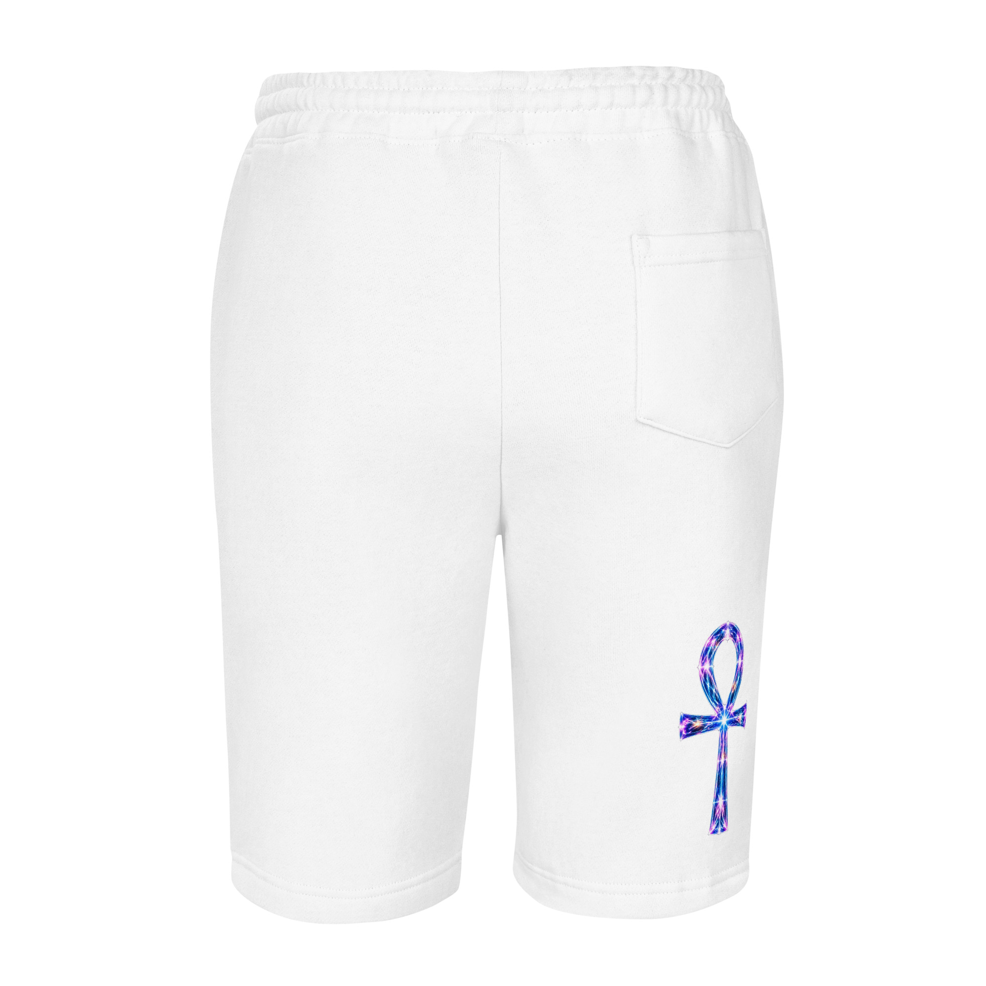 GLCTC1 Light Codes Men's Fleece Shorts 001 - Image 7