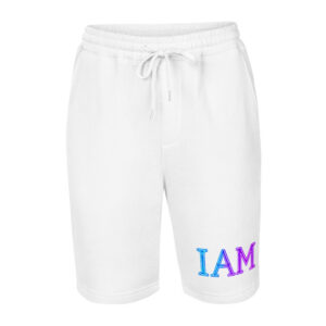 I AM Neon Men's Fleece Shorts 001