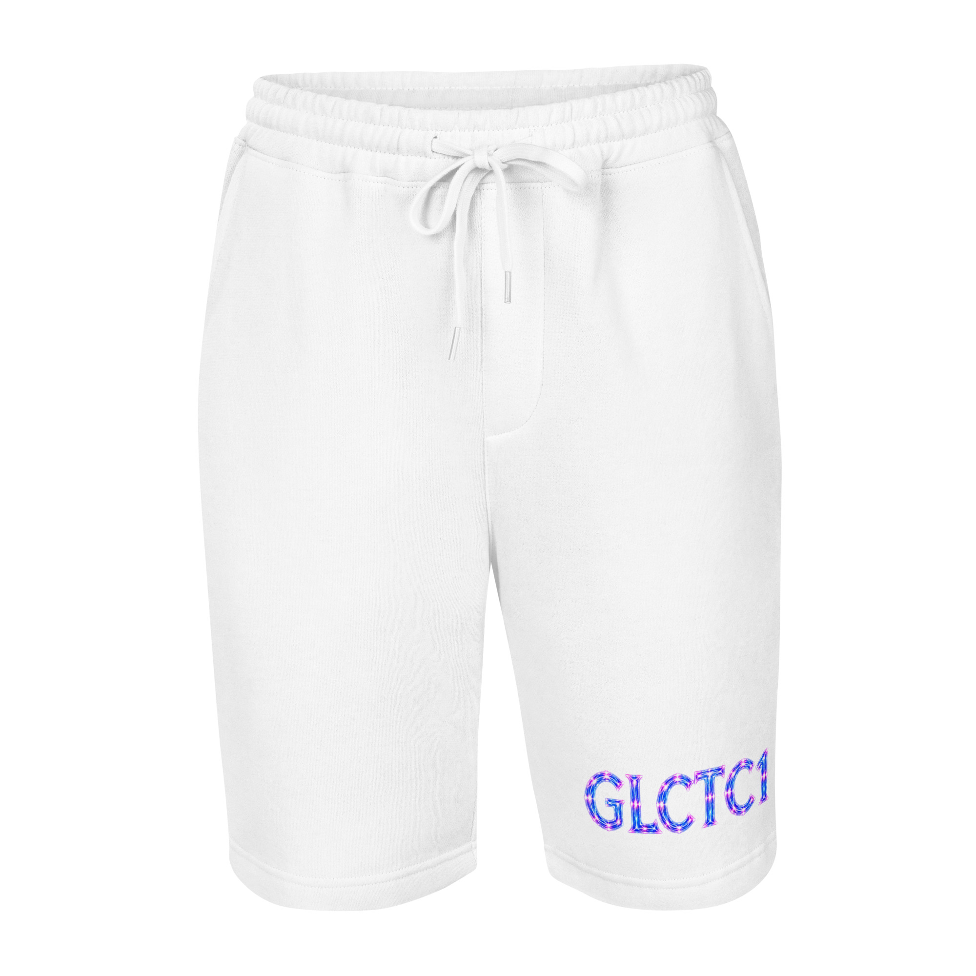 GLCTC1 Light Codes Men's Fleece Shorts 001 - Image 4
