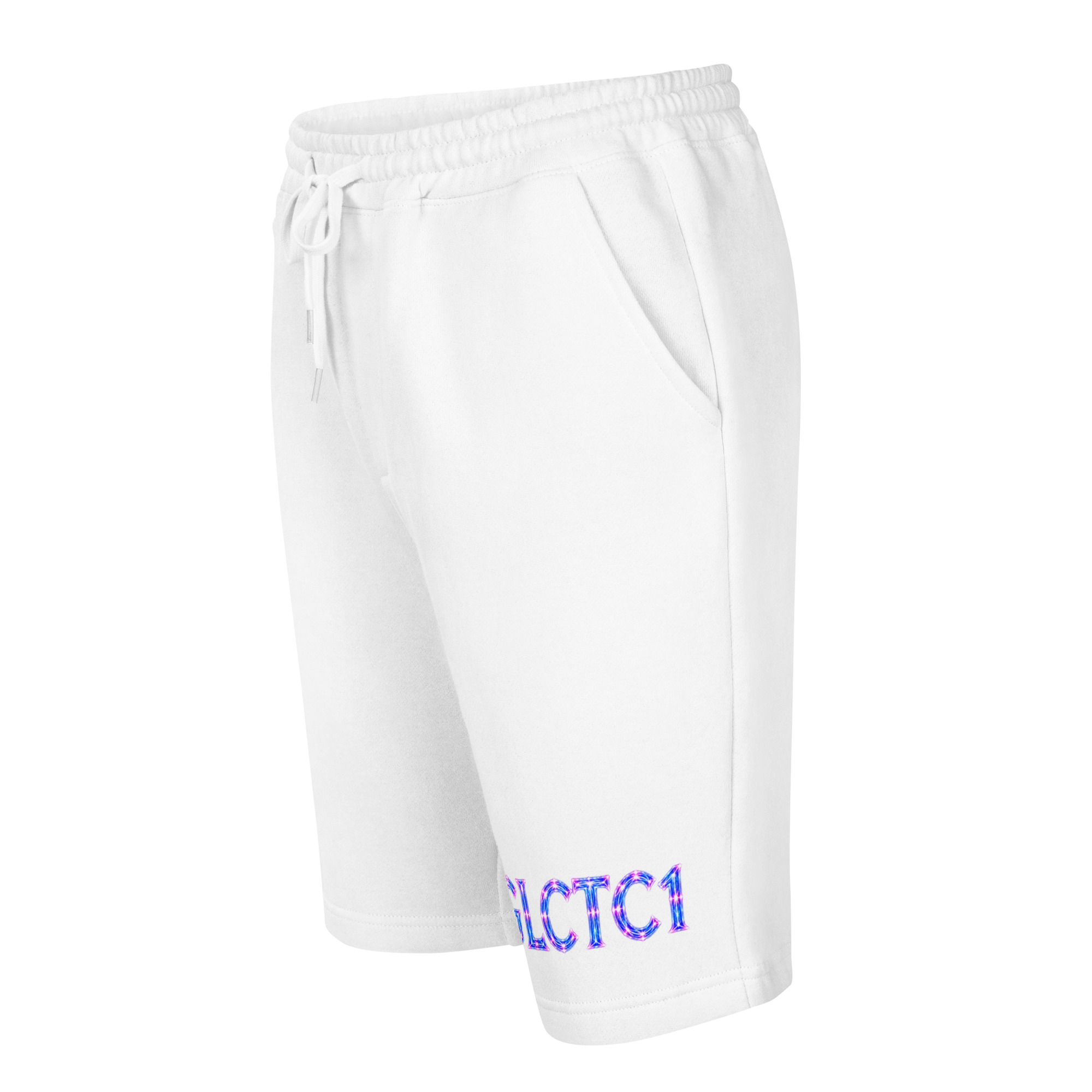 GLCTC1 Light Codes Men's Fleece Shorts 001 - Image 10