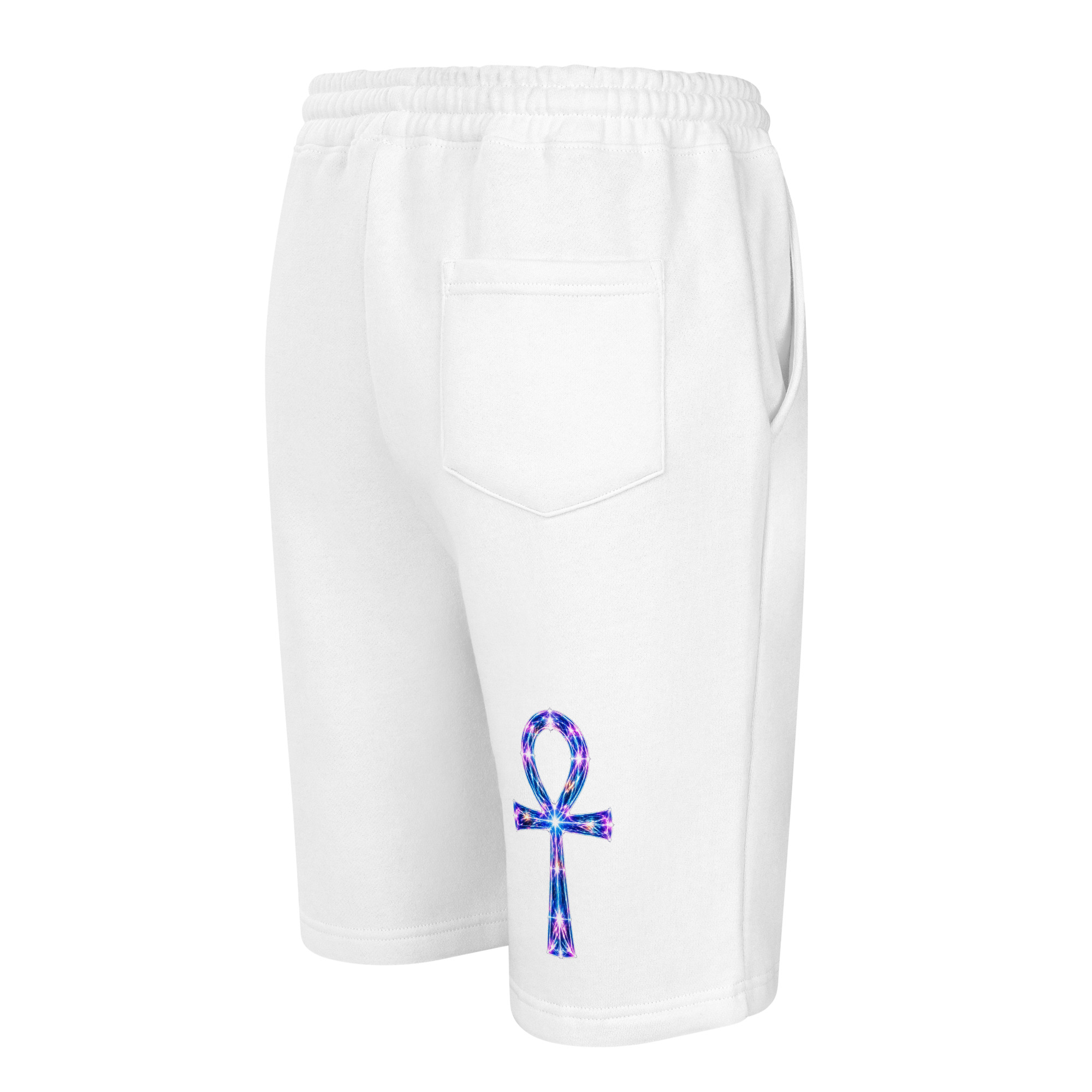 GLCTC1 Light Codes Men's Fleece Shorts 001 - Image 16