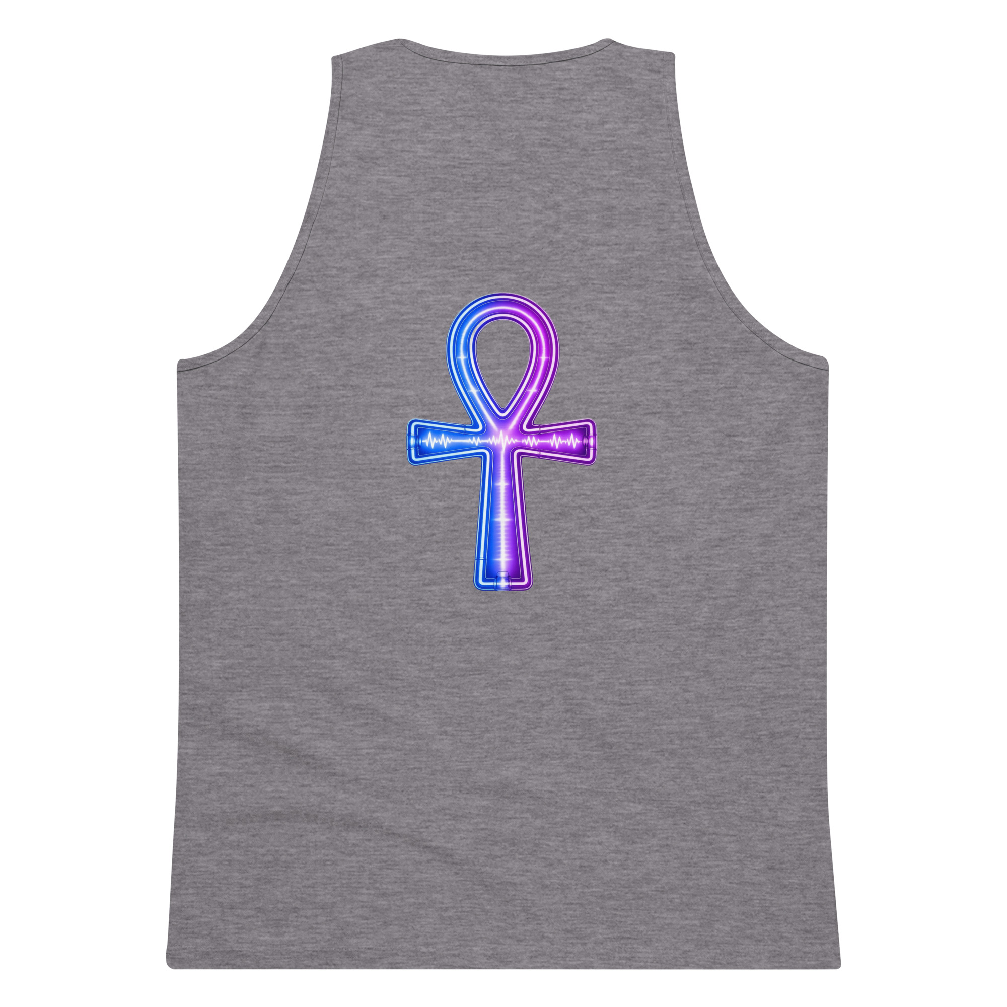 I AM Neon Men’s Premium Tank Top 002 - Image 23