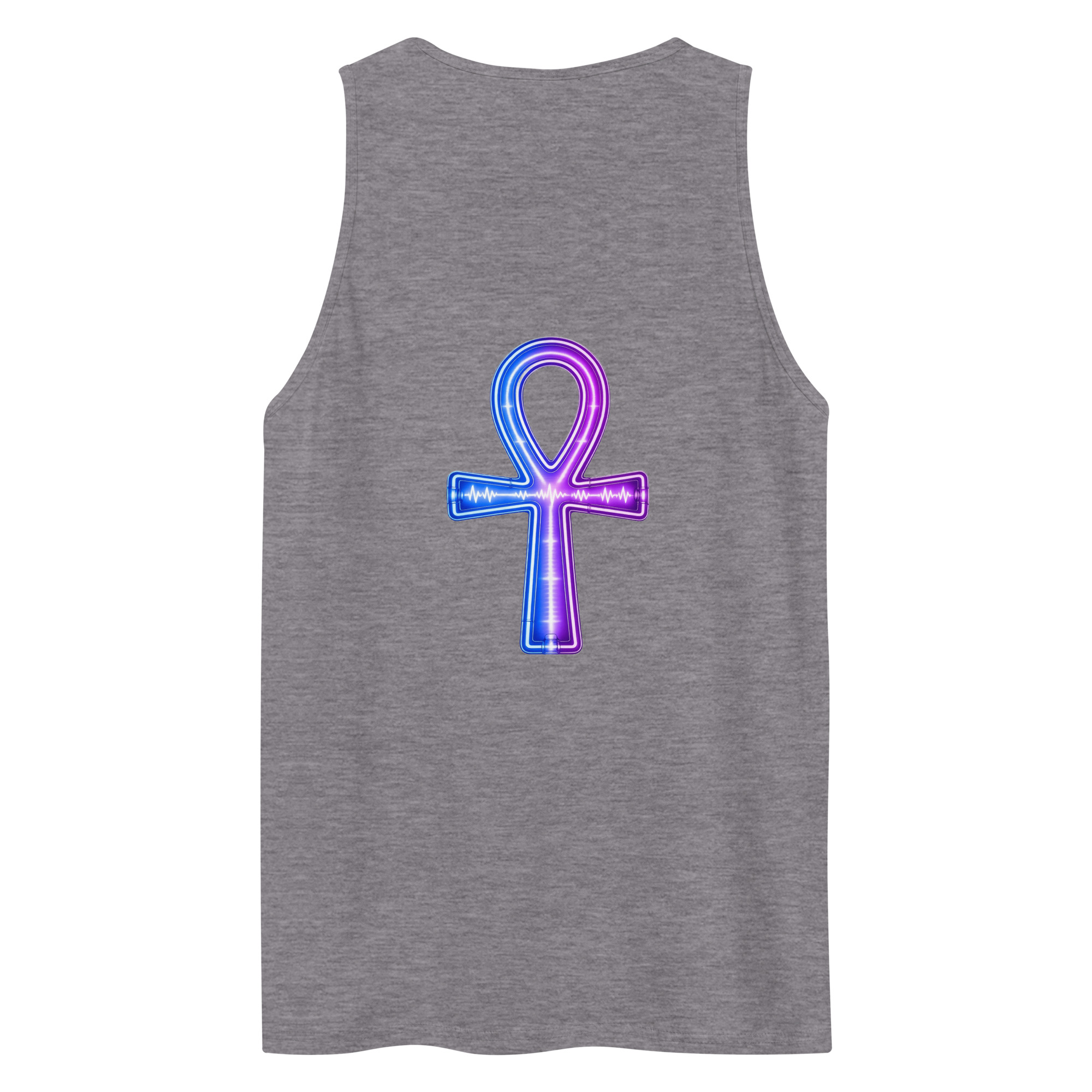 I AM Neon Men’s Premium Tank Top 002 - Image 48
