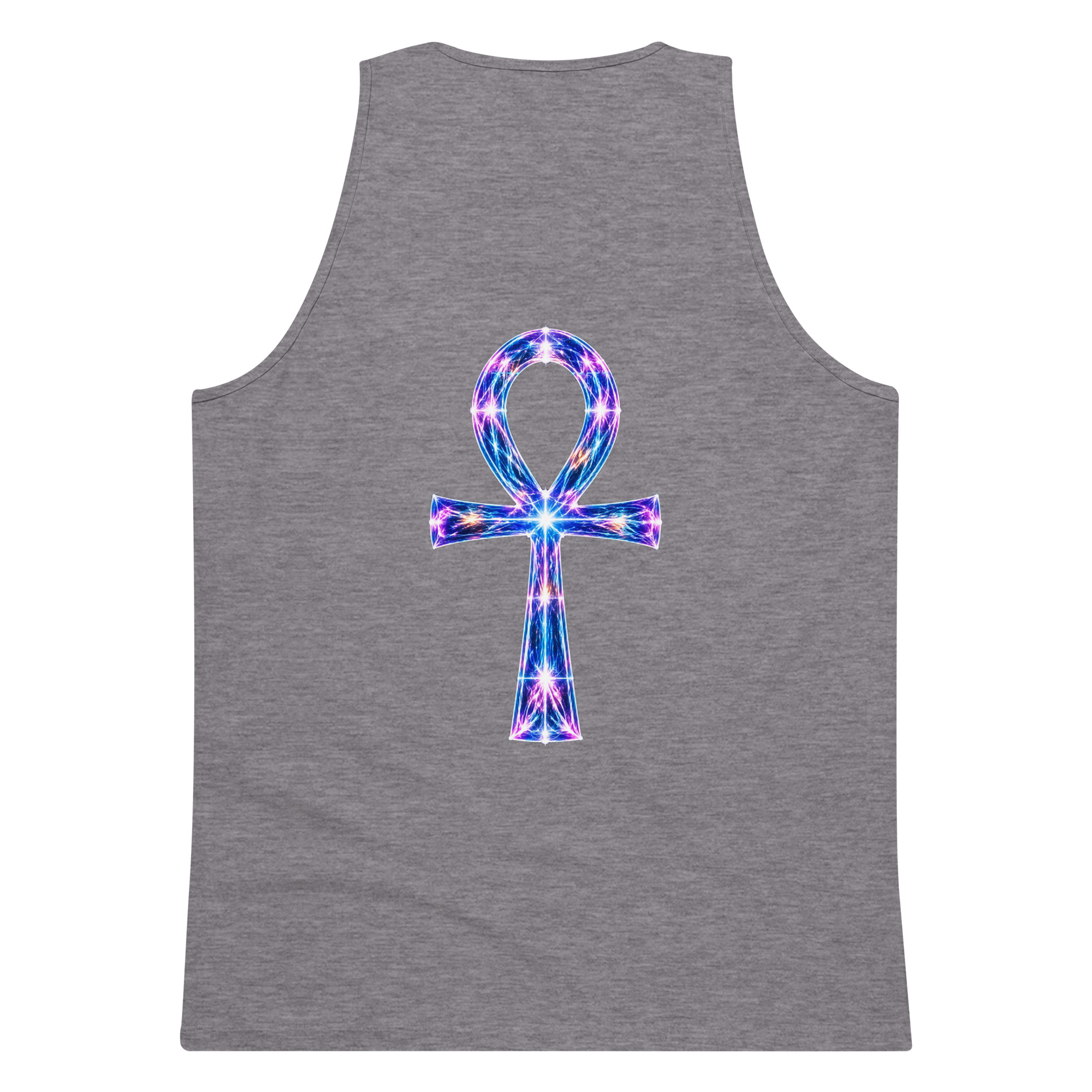 I AM Light Codes Men’s Premium Tank Top 001 - Image 22