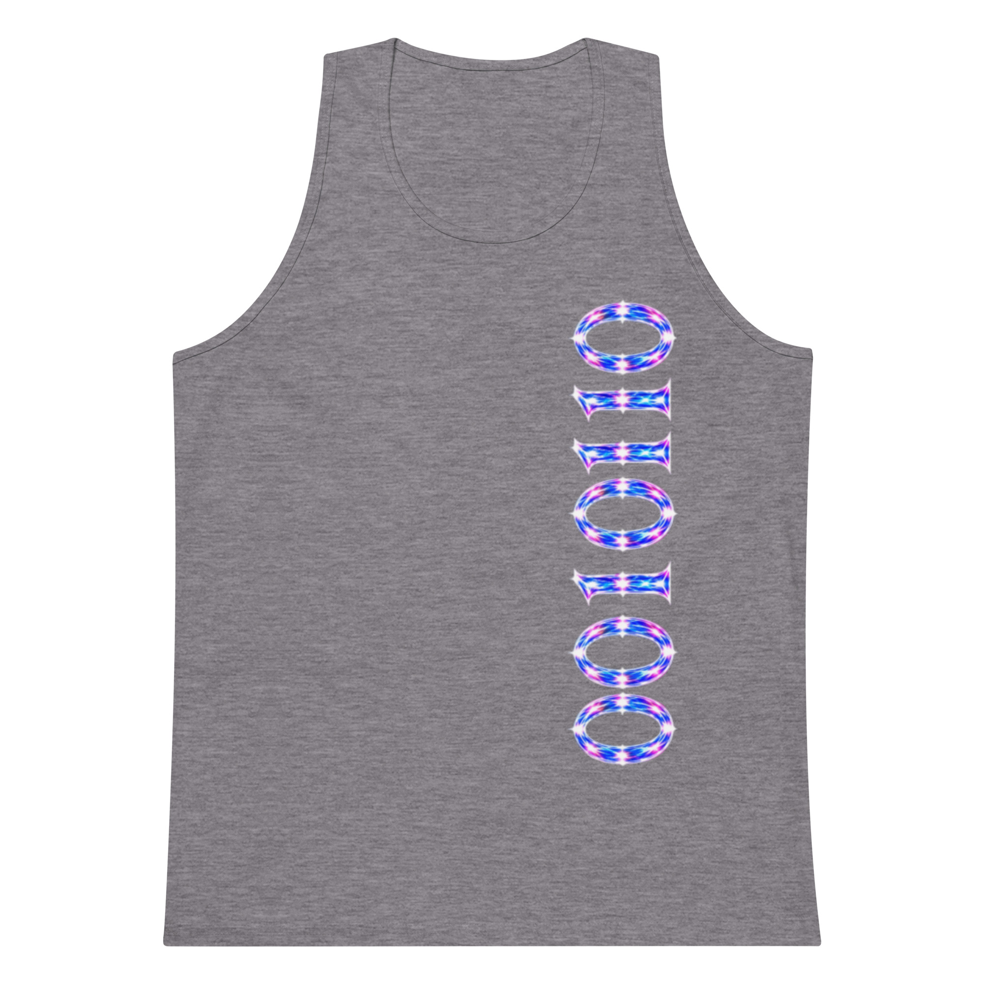0010110 Light Codes Men’s Premium Tank Top 003 - Image 10