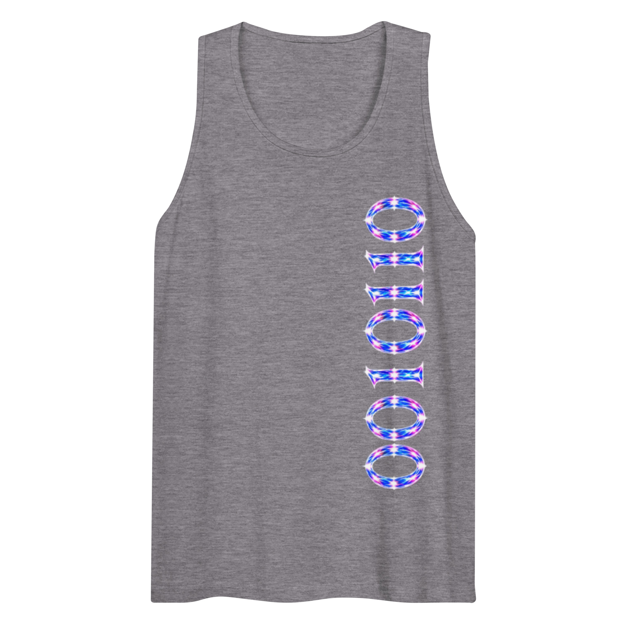0010110 Light Codes Men’s Premium Tank Top 003 - Image 35