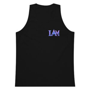 I AM Light Codes Men’s Premium Tank Top 002