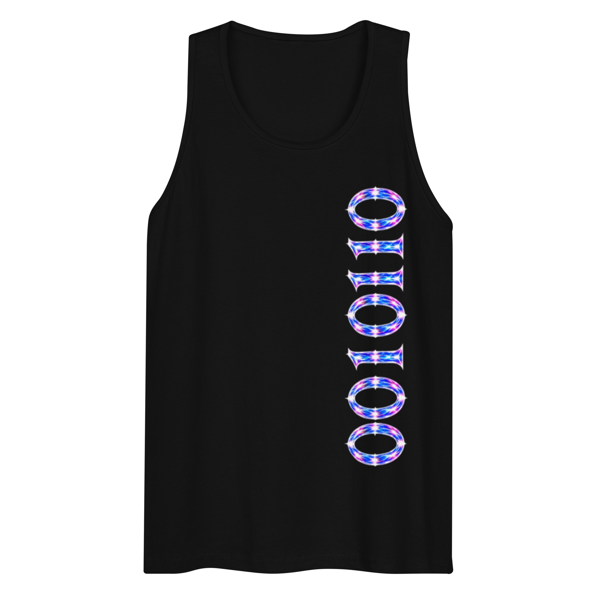 0010110 Light Codes Men’s Premium Tank Top 003 - Image 28