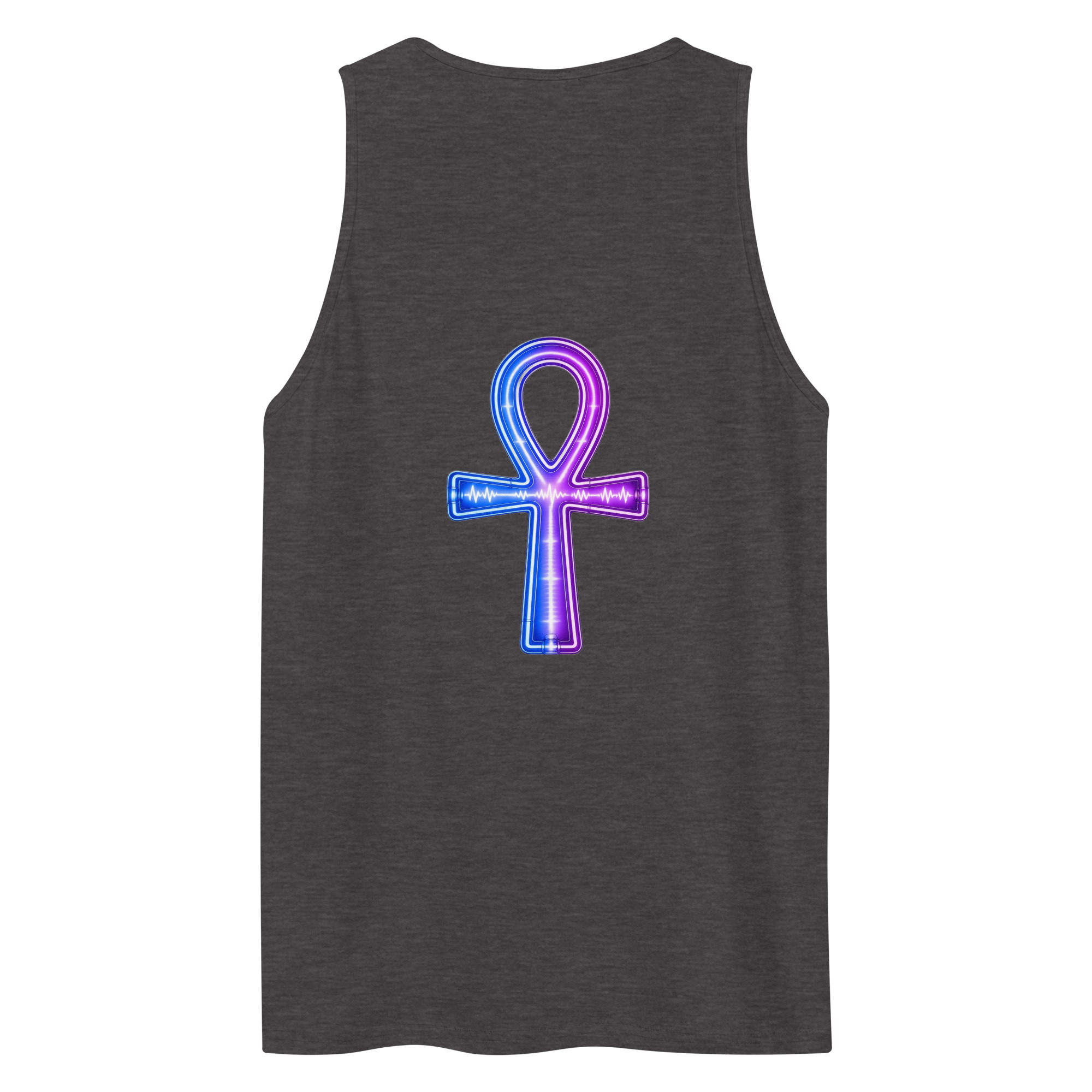 I AM Neon Men’s Premium Tank Top 002 - Image 44