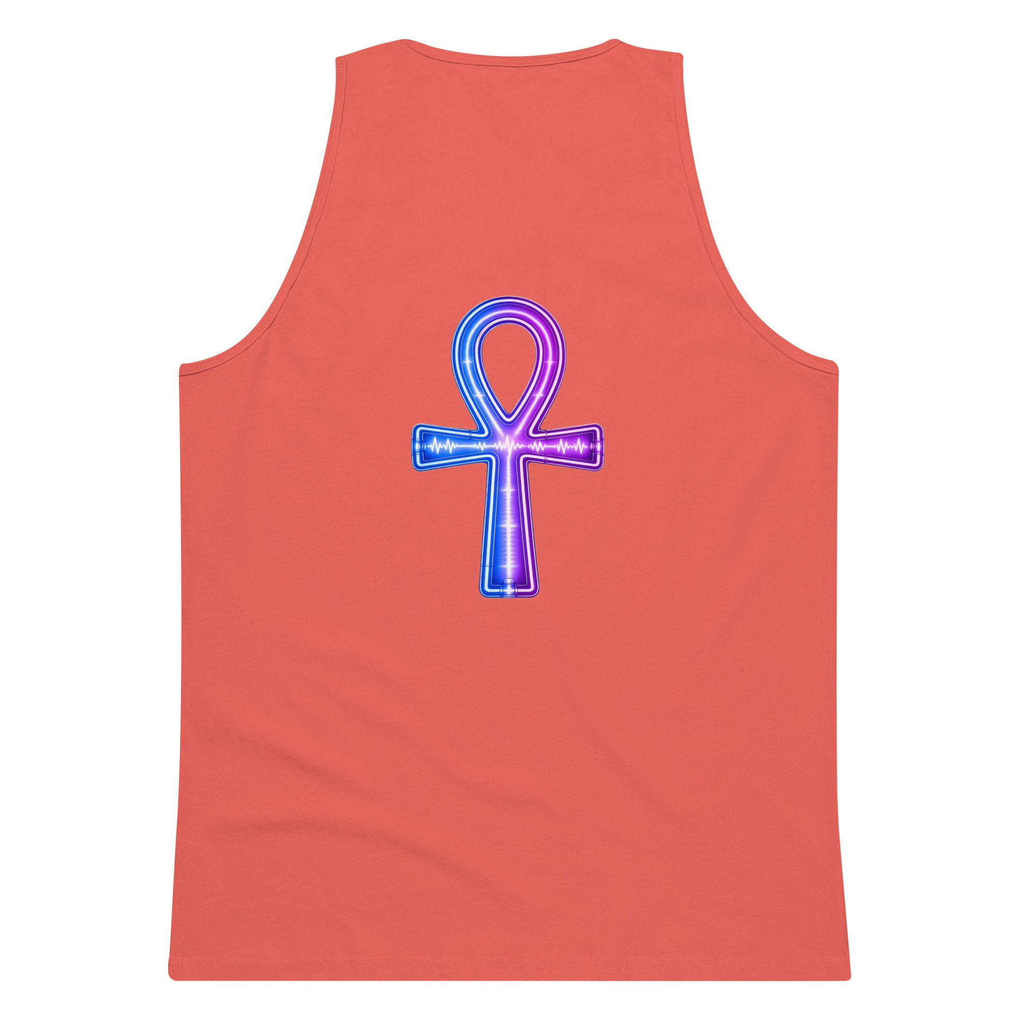 I AM Neon Men’s Premium Tank Top 002 - Image 22