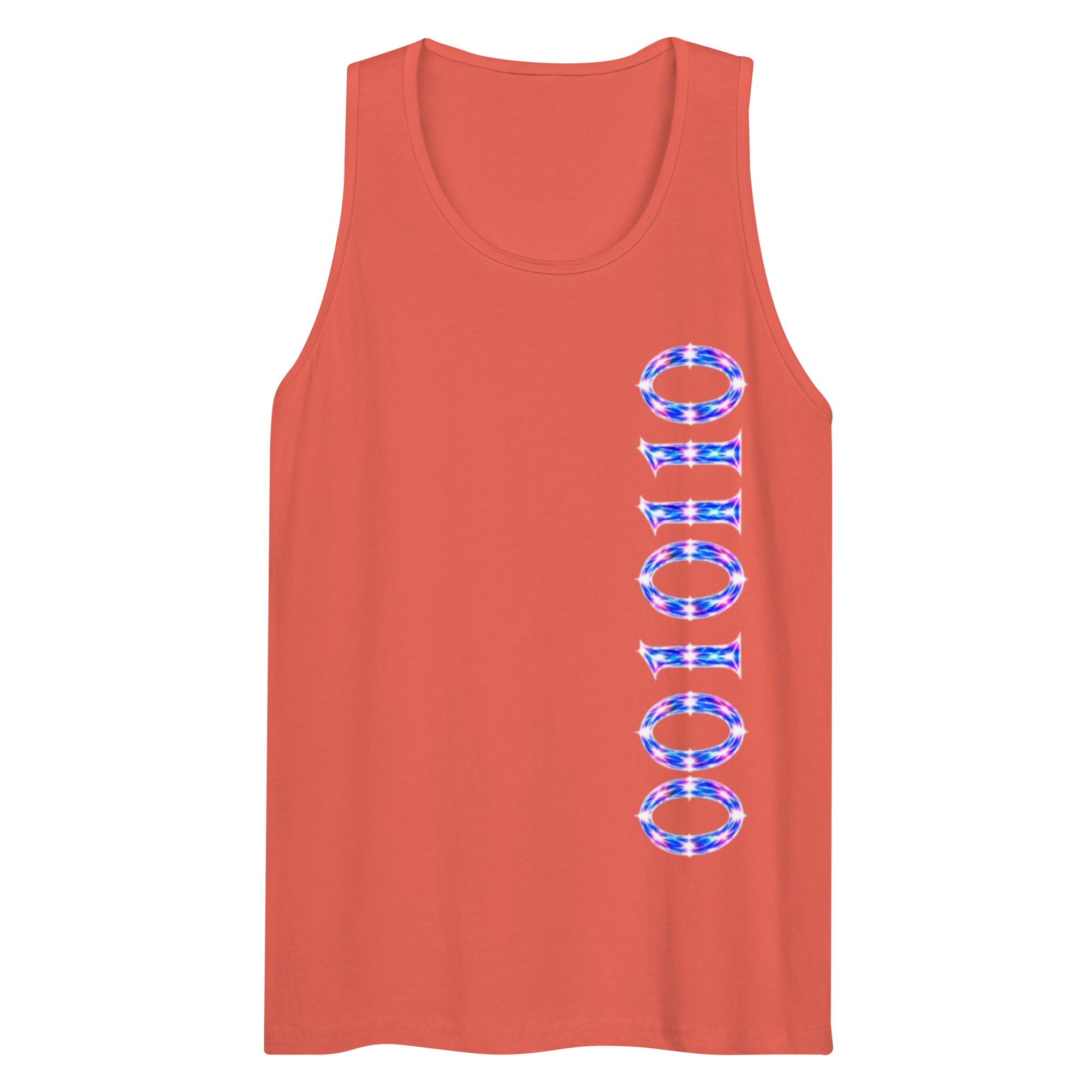 0010110 Light Codes Men’s Premium Tank Top 003 - Image 34