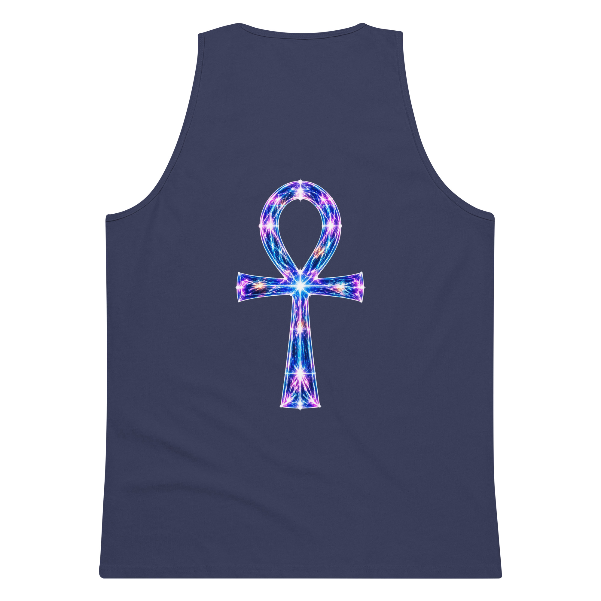 I AM Light Codes Men’s Premium Tank Top 001 - Image 19