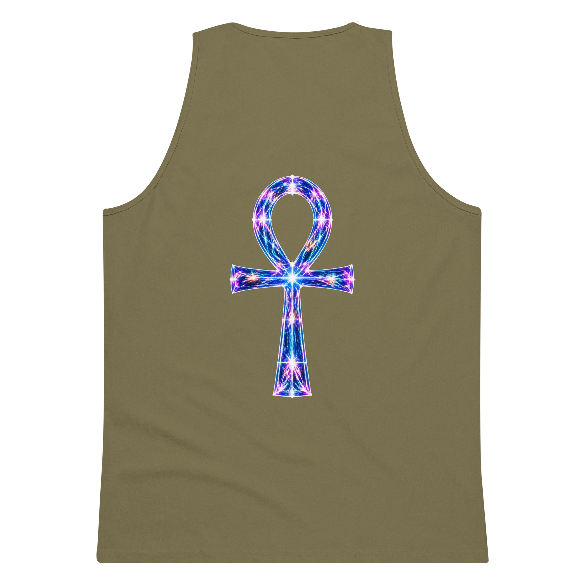 0010110 Light Codes Men’s Premium Tank Top 003 - Image 21