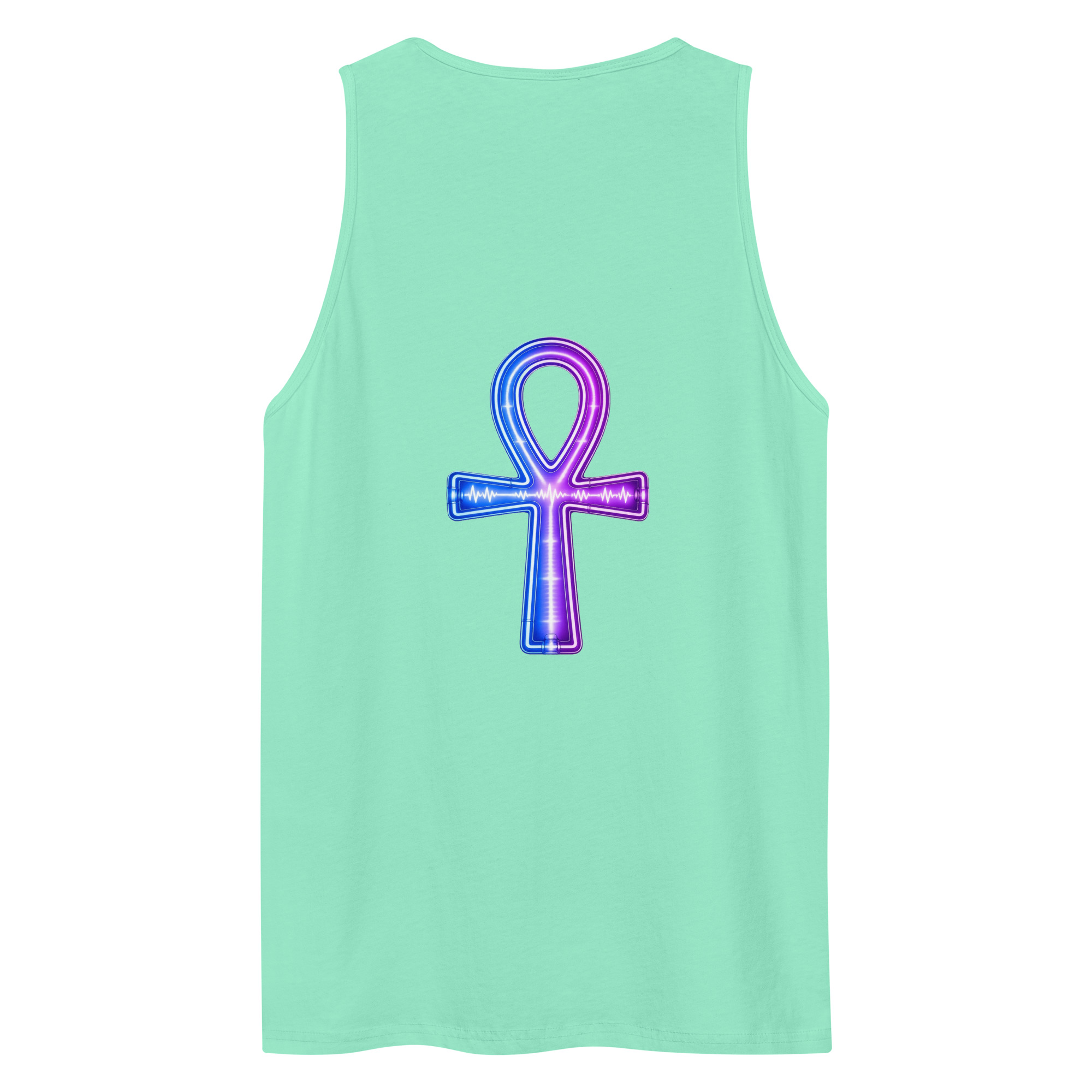 I AM Neon Men’s Premium Tank Top 002 - Image 51
