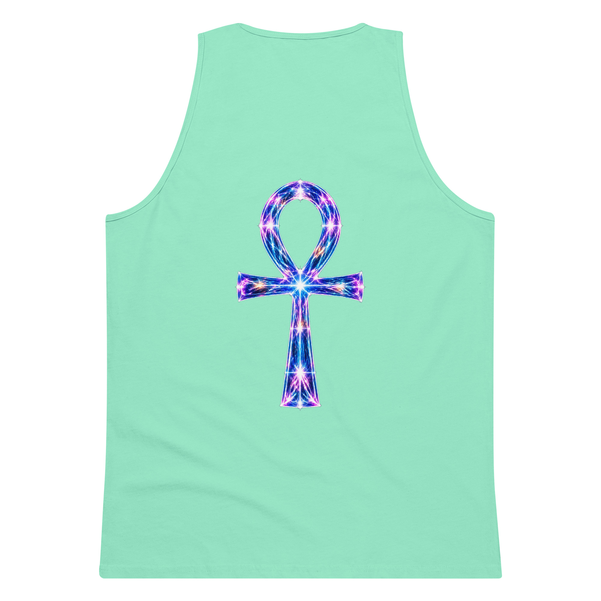 0010110 Light Codes Men’s Premium Tank Top 003 - Image 26