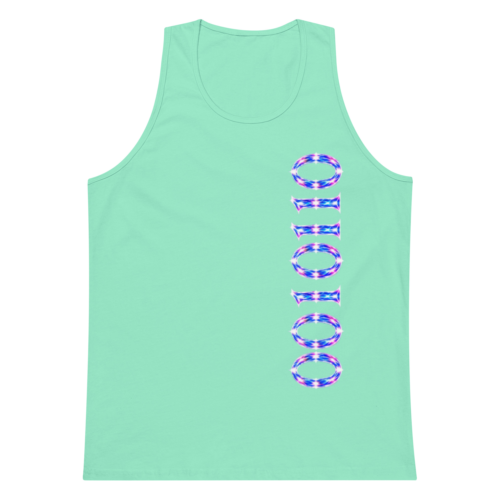 0010110 Light Codes Men’s Premium Tank Top 003 - Image 13